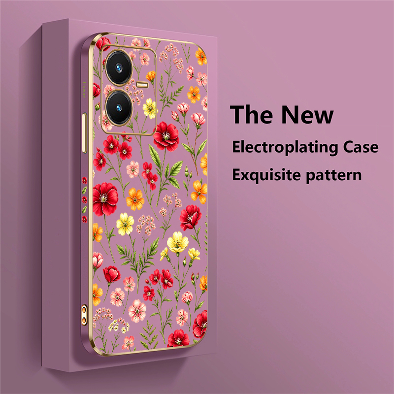 Cute Flower Pattern Case For V - огляд і ціна Vivo V40