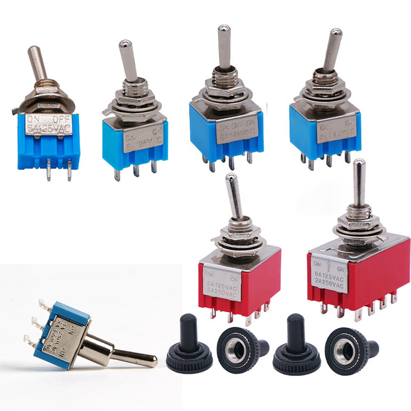 2Pcs ON OFF ON Switches Miniat - огляд і ціна Electronics Gadgets Sale
