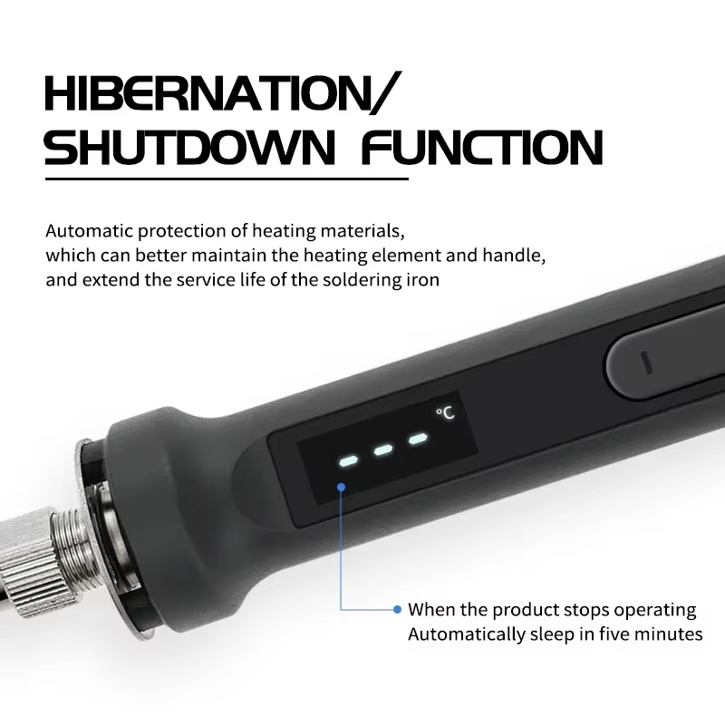 100W Digital Soldering Iron Ki - огляд і ціна Electronic Gadgets