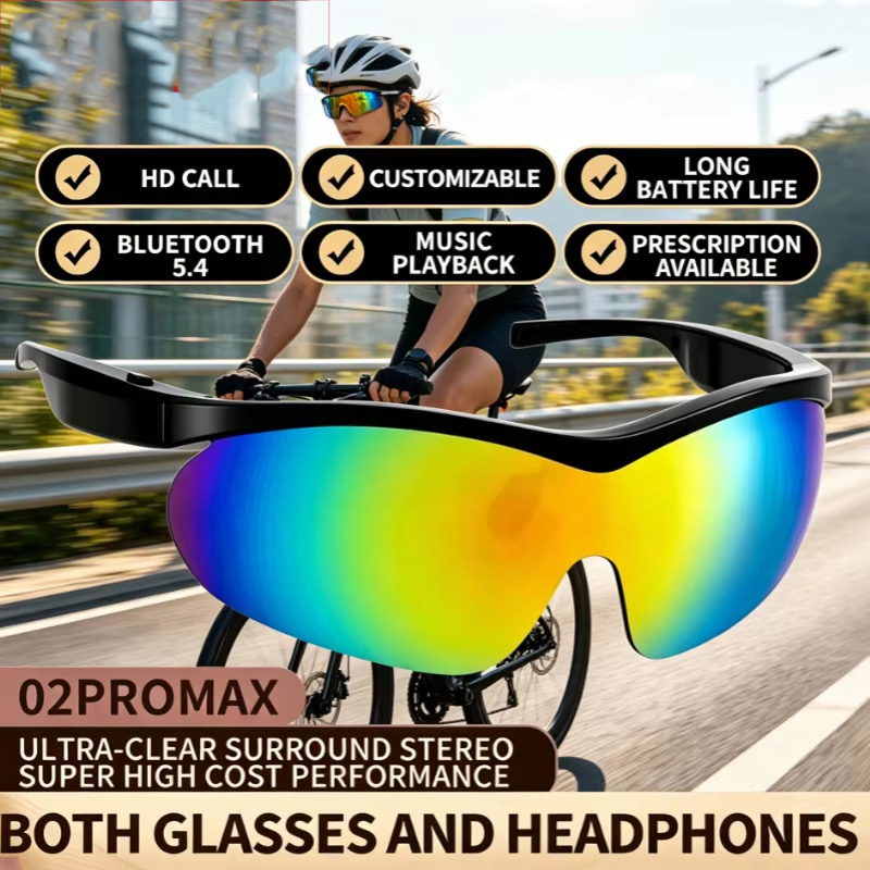 Smart Bluetooth Glasses 02pro  - огляд і ціна Electronic Gadgets
