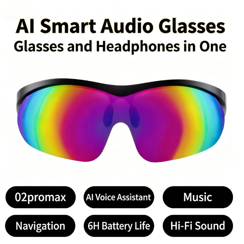 Smart Bluetooth Glasses 02pro  - огляд і ціна Electronic Gadgets