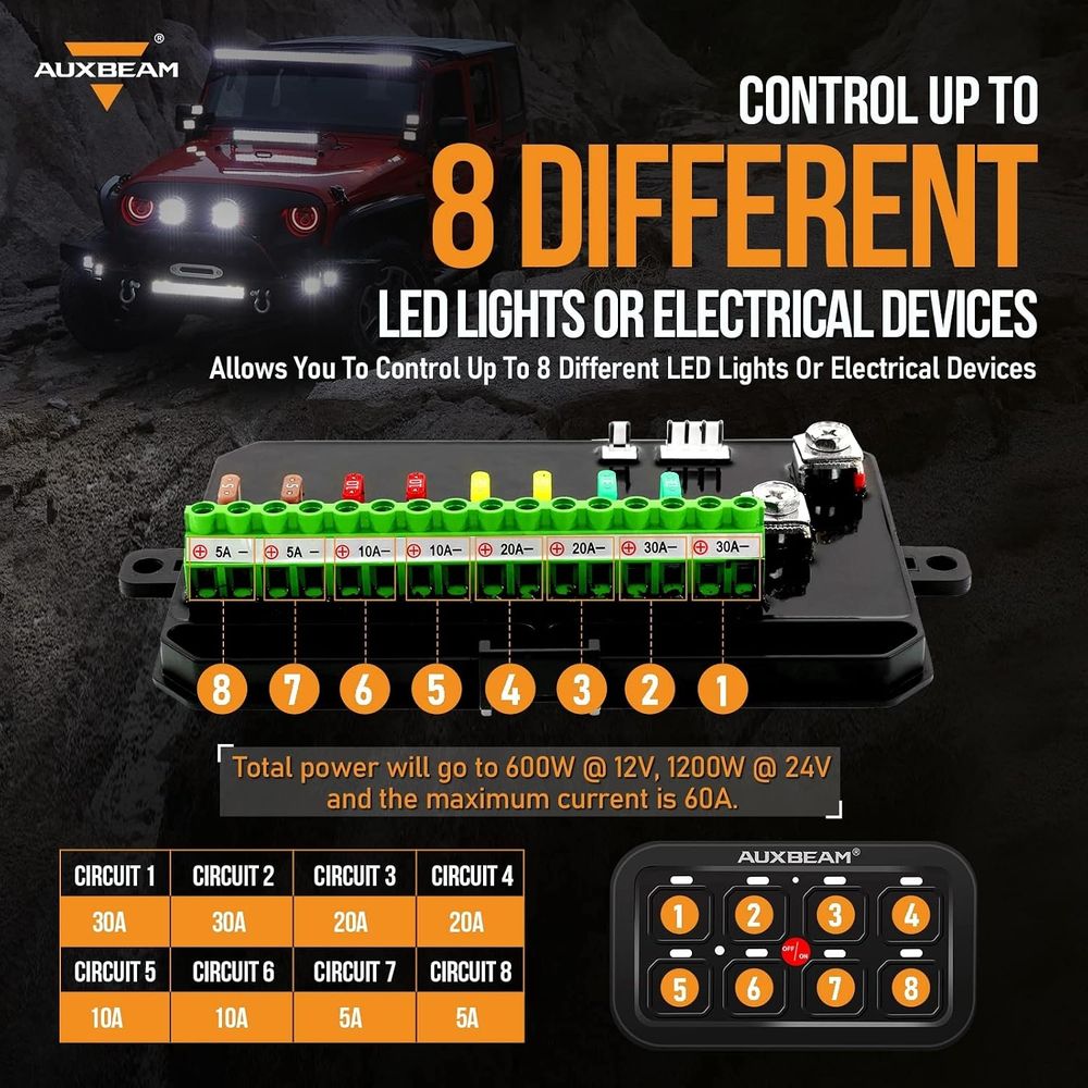 8 Gang Switch Panel BA80 Autom - огляд і ціна Electronics & Gadgets Gaming & Toys Kinhank Super Console X2 Pro