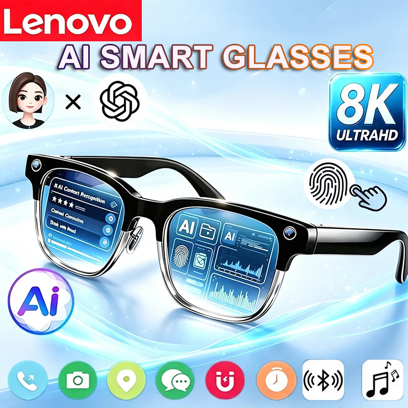 Lenovo 8K HD AI Smart Glasses  - огляд і ціна Smart Glasses Ar