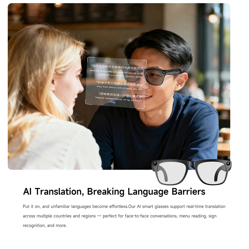 4K UHD Smart Translation Glass - огляд і ціна Smart Glasses Ar