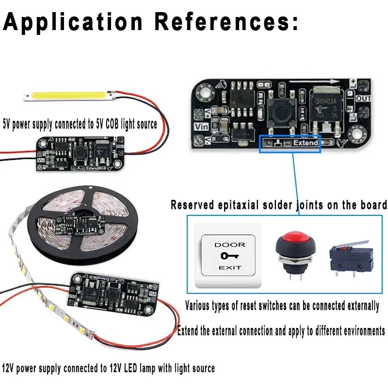 Micro Button Dimming Board Key - огляд і ціна Electronics & Gadgets Charging Gocable 8 In 1 Edc 100W Cable