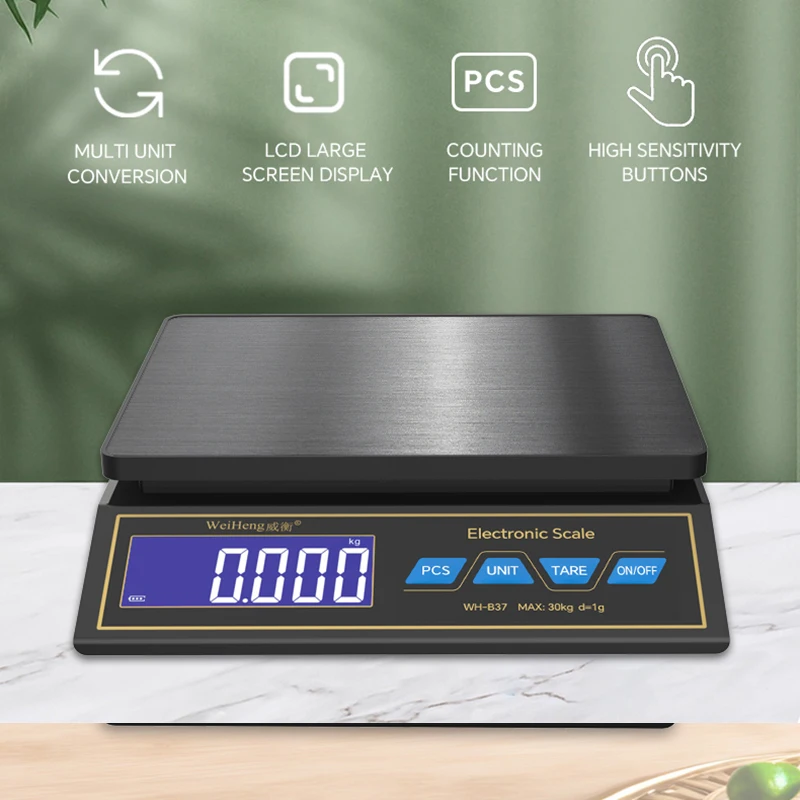 LCD Digital Kitchen Scale 30kg - огляд і ціна Useful Electronic Gadgets